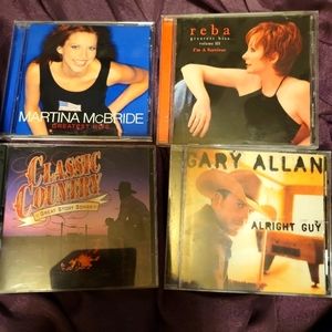 4 Country CD'S